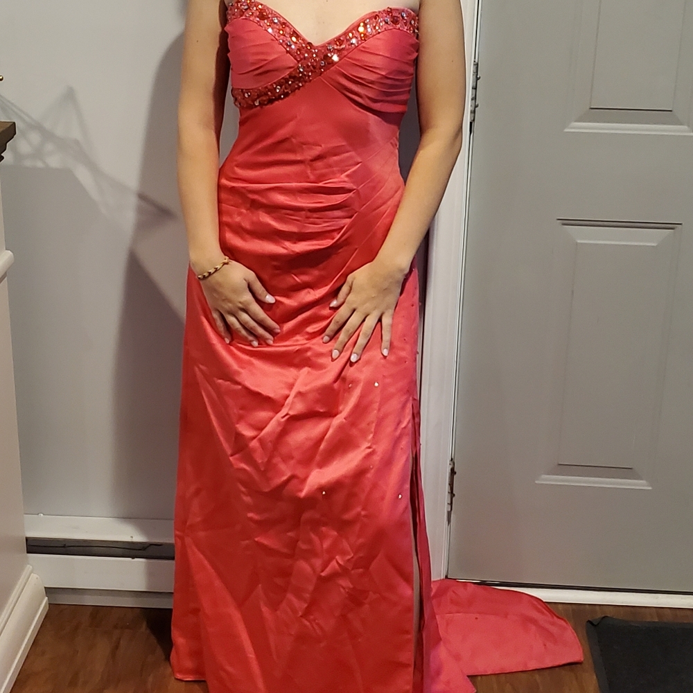 Womens City Studio Prom Dress